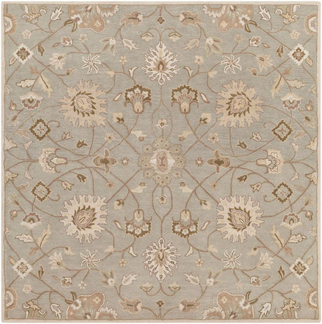 Livabliss Caesar Cae - 1121 Bone / Pigeon Gray / Palm Green Rugs - Livabliss - cae1121 - 4sq