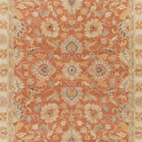 Livabliss Caesar Cae - 1124 Brick Red, Taupe Rug - Livabliss - cae1124 - 4rd