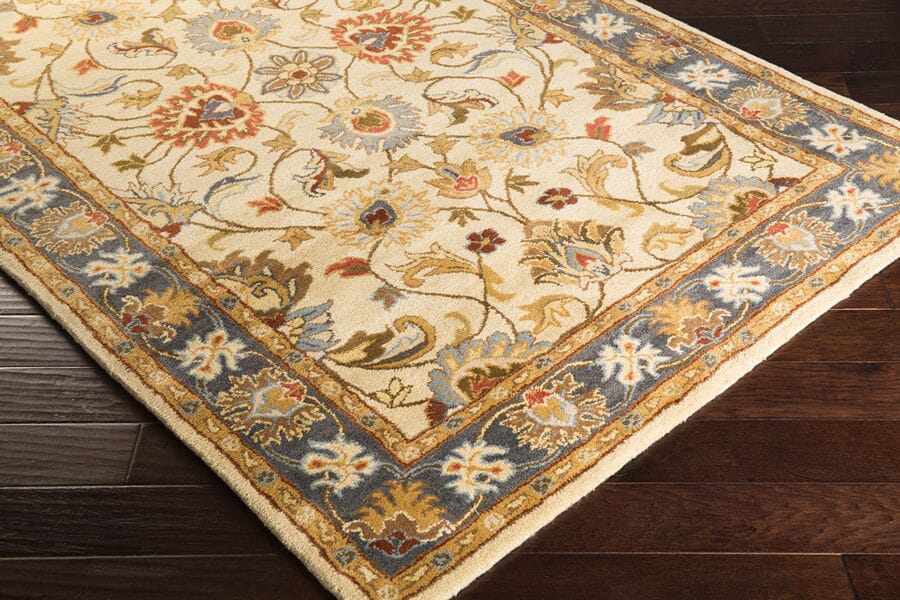 Livabliss Caesar Cae - 1125 Olive Gray / Blue Flagstone Rugs - Livabliss - cae1125 - 4rd