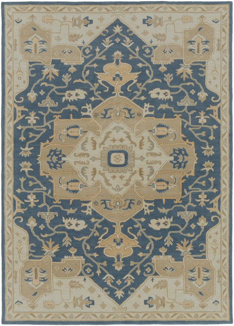 Livabliss Caesar Cae - 1145 Navy / Light Gray / Light Gray Rugs - Livabliss - cae1145 - 4rd