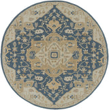 Livabliss Caesar Cae - 1145 Navy / Light Gray / Light Gray Rugs - Livabliss - cae1145 - 4rd