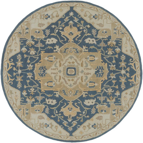 Livabliss Caesar Cae - 1145 Navy / Light Gray / Light Gray Rugs - Livabliss - cae1145 - 4rd