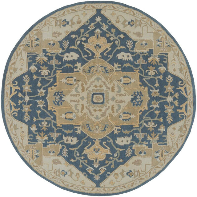 Livabliss Caesar Cae - 1145 Navy / Light Gray / Light Gray Rugs - Livabliss - cae1145 - 4rd