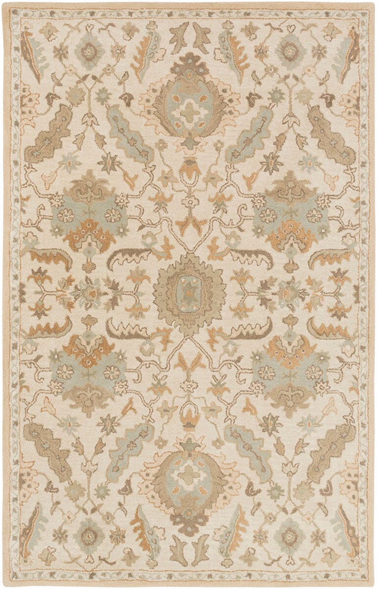 Livabliss Caesar Cae - 1166 Ivory / Gold / Olive / Olive / Moss Rugs - Livabliss - cae1166 - 23