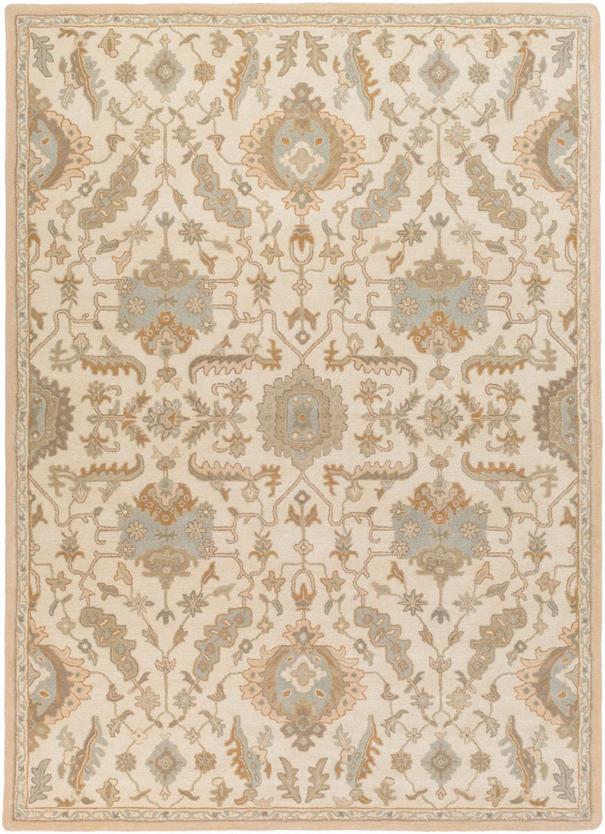 Livabliss Caesar Cae - 1166 Ivory / Gold / Olive / Olive / Moss Rugs - Livabliss - cae1166 - 4rd