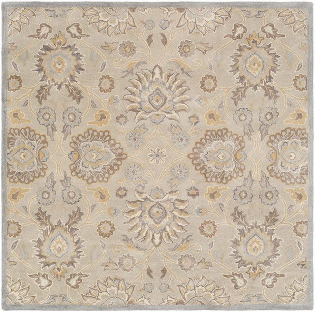 Livabliss Caesar Cae - 1192 Light Gray, Khaki, Camel, Cream Rugs - Livabliss - cae1192 - 4sq