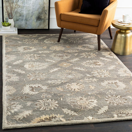 Livabliss Caesar Cae - 1199 Charcoal, Taupe, Dark Brown, Black Rugs - Livabliss - cae1199 - 23