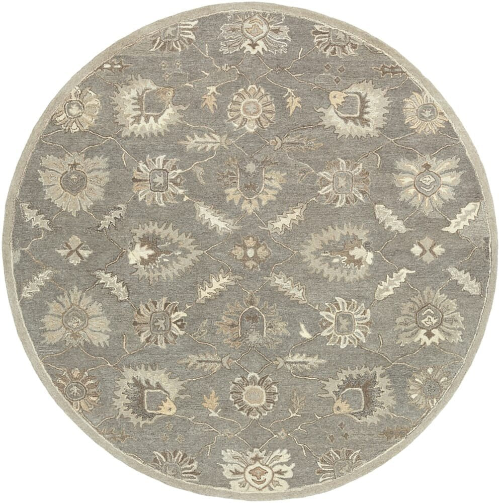 Livabliss Caesar Cae - 1199 Charcoal, Taupe, Dark Brown, Black Rugs - Livabliss - cae1199 - 4rd