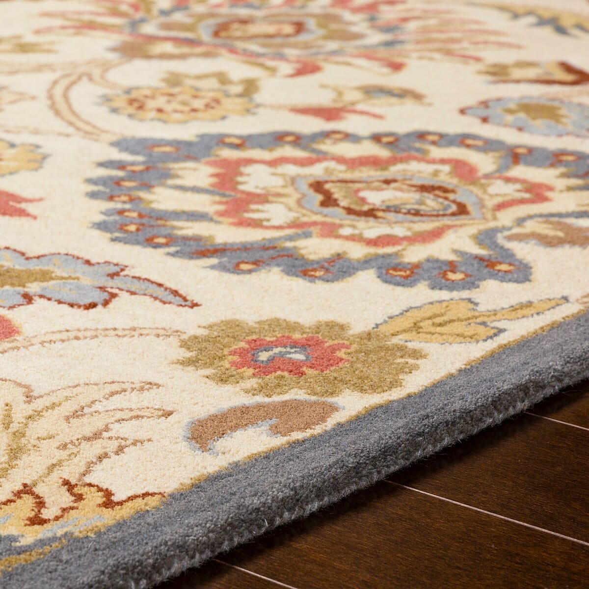 Livabliss Caesar Cae - 1204 Rust, Burgundy, Denim, Sage, Tan Rugs - Livabliss - cae1204 - 23