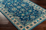 Livabliss Caesar Cae - 1220 Dark Blue, Teal Rug - Livabliss - cae1220 - 23