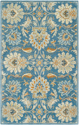 Livabliss Caesar Cae - 1225 Sterling Grey, Beetle Blue, Grey, Pewter, Camel Rug - Livabliss - cae1225 - 23