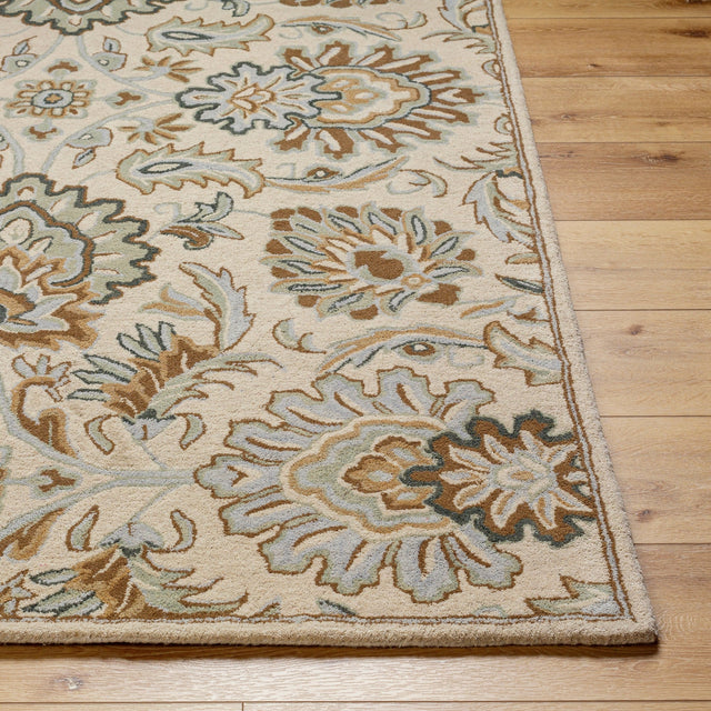 Livabliss Caesar Cae - 1228 Pearl, Ash, Off - White, Camel Rug - Livabliss - cae1228 - 23