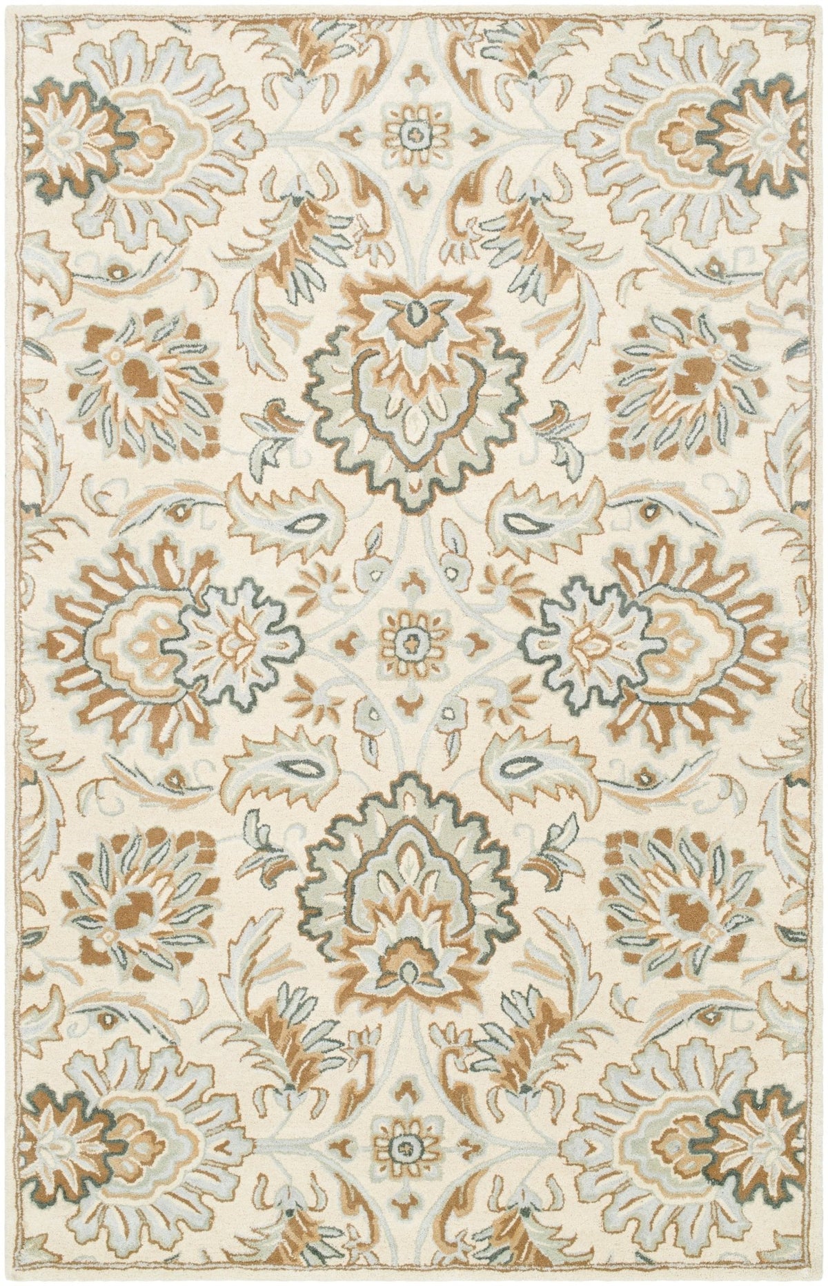Livabliss Caesar Cae - 1228 Pearl, Ash, Off - White, Camel Rug - Livabliss - cae1228 - 23