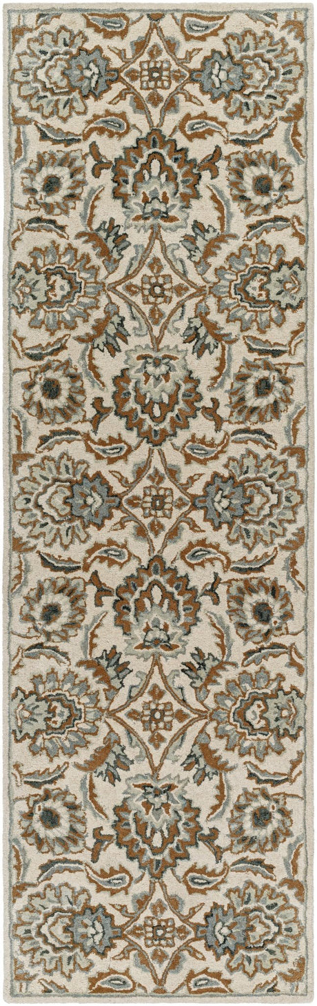 Livabliss Caesar Cae - 1229 Pearl, Ash, Sage, Camel, Khaki Rug - Livabliss - cae1229 - 268