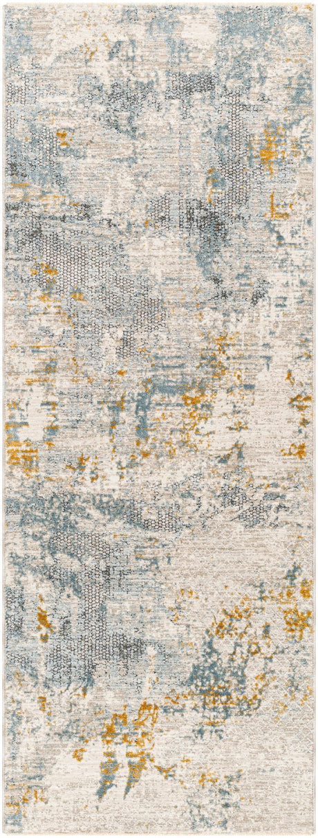 Livabliss Dresden Dre - 2300 Taupe, Off - White, Deep Teal, Dusty Sage, Ink Blue, Mustard Rug - Livabliss - dre2300 - 2773