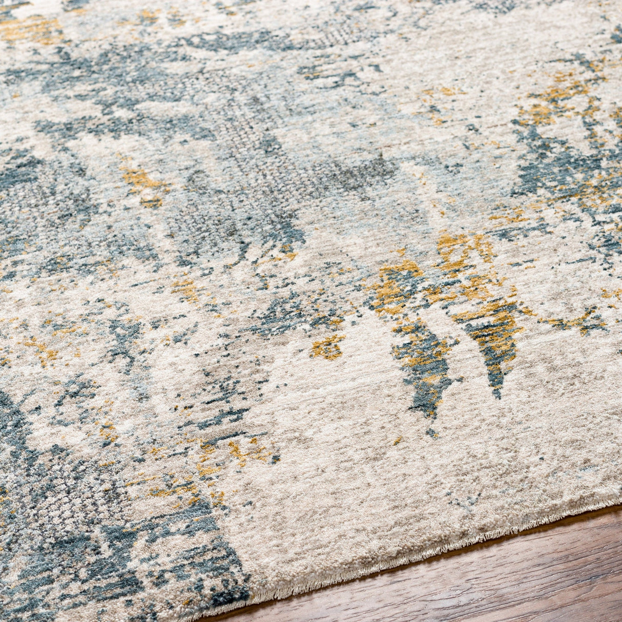 Livabliss Dresden Dre - 2300 Taupe, Off - White, Deep Teal, Dusty Sage, Ink Blue, Mustard Rug - Livabliss - dre2300 - 2773