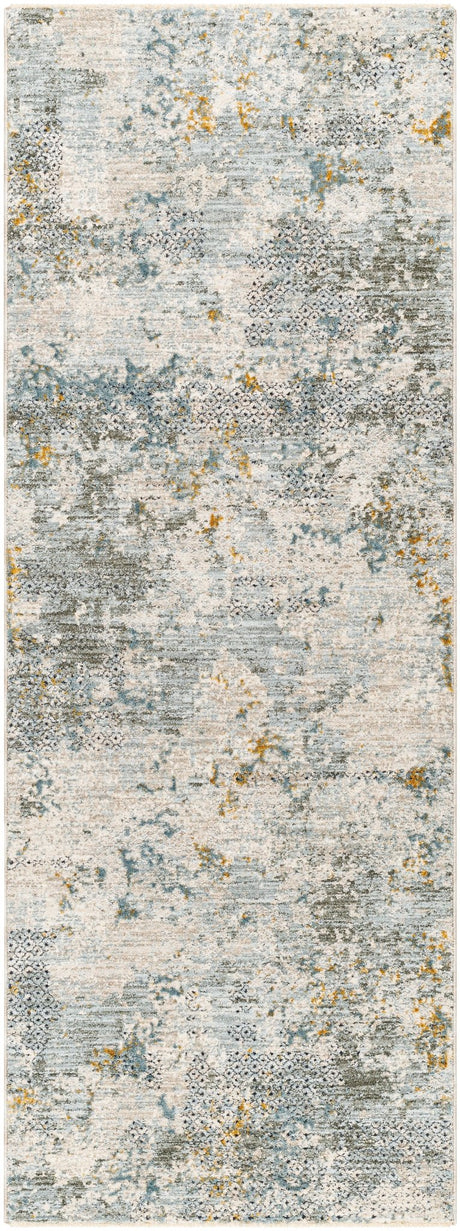 Livabliss Dresden Dre - 2302 Dusty Sage, Taupe, Off - White, Ink Blue, Deep Teal Rug - Livabliss - dre2302 - 2773