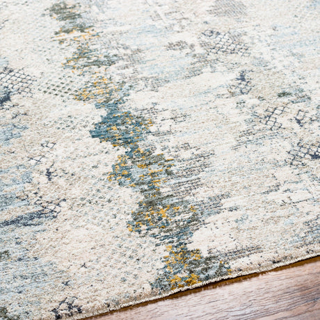 Livabliss Dresden Dre - 2303 Off - White, Taupe, Dusty Sage, Ink Blue, Light Gray, Deep Teal Rug - Livabliss - dre2303 - 23