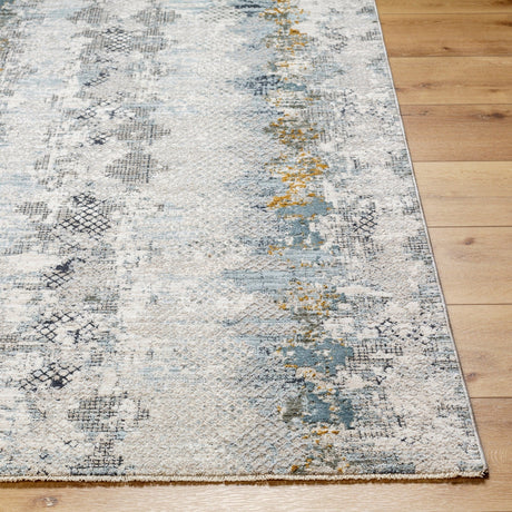 Livabliss Dresden Dre - 2303 Off - White, Taupe, Dusty Sage, Ink Blue, Light Gray, Deep Teal Rug - Livabliss - dre2303 - 23