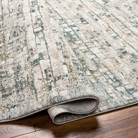 Livabliss Dresden Dre - 2304 Taupe, Off - White, Light Gray, Deep Teal, Dusty Sage, Ink Blue Rug - Livabliss - dre2304 - 2773