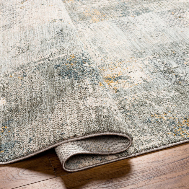 Livabliss Dresden Dre - 2305 Dusty Sage, Taupe, Off - White, Deep Teal, Ink Blue Rug - Livabliss - dre2305 - 23