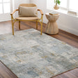 Livabliss Dresden Dre - 2305 Dusty Sage, Taupe, Off - White, Deep Teal, Ink Blue Rug - Livabliss - dre2305 - 23