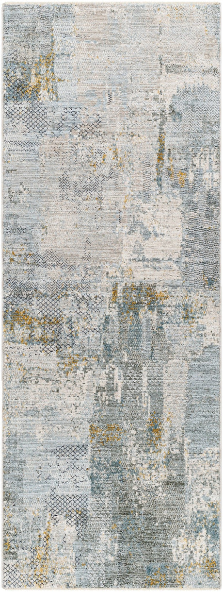 Livabliss Dresden Dre - 2305 Dusty Sage, Taupe, Off - White, Deep Teal, Ink Blue Rug - Livabliss - dre2305 - 2773