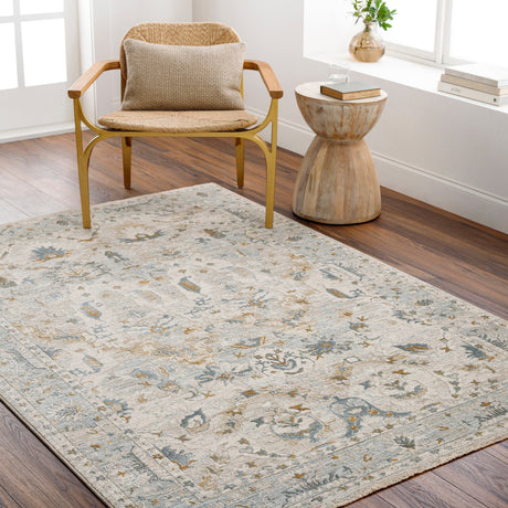 Livabliss Dresden Dre - 2308 Off - White, Taupe, Dusty Sage, Deep Teal, Light Gray, Olive Rug - Livabliss - dre2308 - 23