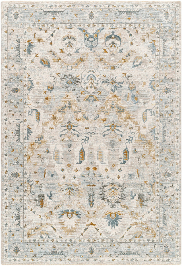 Livabliss Dresden Dre - 2308 Off - White, Taupe, Dusty Sage, Deep Teal, Light Gray, Olive Rug - Livabliss - dre2308 - 2773