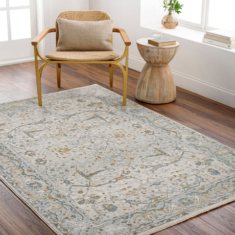 Livabliss Dresden Dre - 2309 Taupe, Off - White, Dusty Sage, Deep Teal, Olive, Light Gray Rug - Livabliss - dre2309 - 23