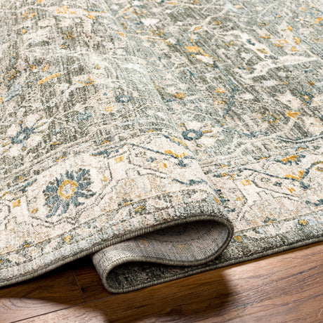 Livabliss Dresden Dre - 2310 Dusty Sage, Taupe, Off - White, Light Gray, Deep Teal Rug - Livabliss - dre2310 - 2773