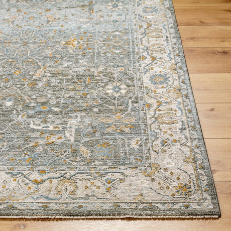 Livabliss Dresden Dre - 2310 Dusty Sage, Taupe, Off - White, Light Gray, Deep Teal Rug - Livabliss - dre2310 - 2773