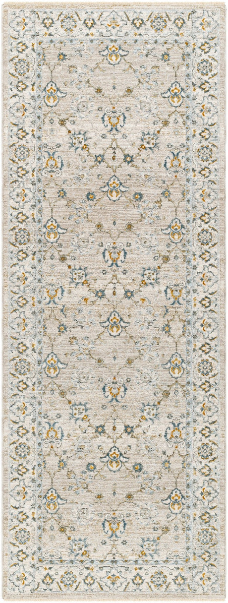 Livabliss Dresden Dre - 2311 Taupe, Off - White, Dusty Sage, Light Gray, Deep Teal Rug - Livabliss - dre2311 - 2773