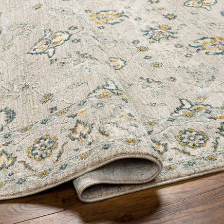 Livabliss Dresden Dre - 2311 Taupe, Off - White, Dusty Sage, Light Gray, Deep Teal Rug - Livabliss - dre2311 - 2773