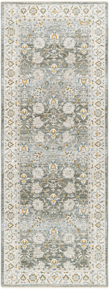 Livabliss Dresden Dre - 2312 Taupe, Dusty Sage, Off - White, Light Gray, Deep Teal Rug - Livabliss - dre2312 - 2773