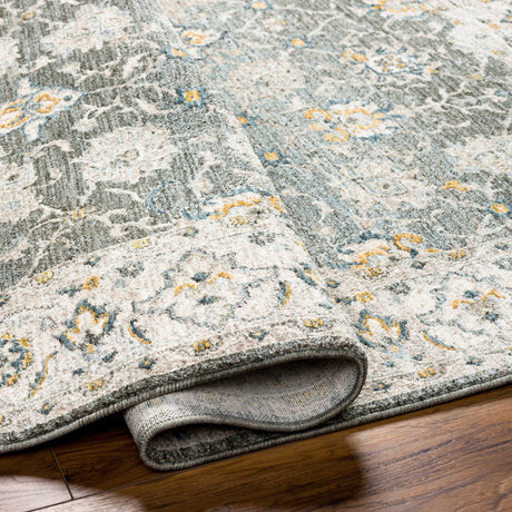 Livabliss Dresden Dre - 2312 Taupe, Dusty Sage, Off - White, Light Gray, Deep Teal Rug - Livabliss - dre2312 - 2773