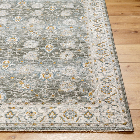 Livabliss Dresden Dre - 2312 Taupe, Dusty Sage, Off - White, Light Gray, Deep Teal Rug - Livabliss - dre2312 - 2773