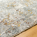 Livabliss Dresden Dre - 2314 Gray, White, Medium Gray, Light Slate, Mustard, Rust Rug - Livabliss - dre2314 - 23