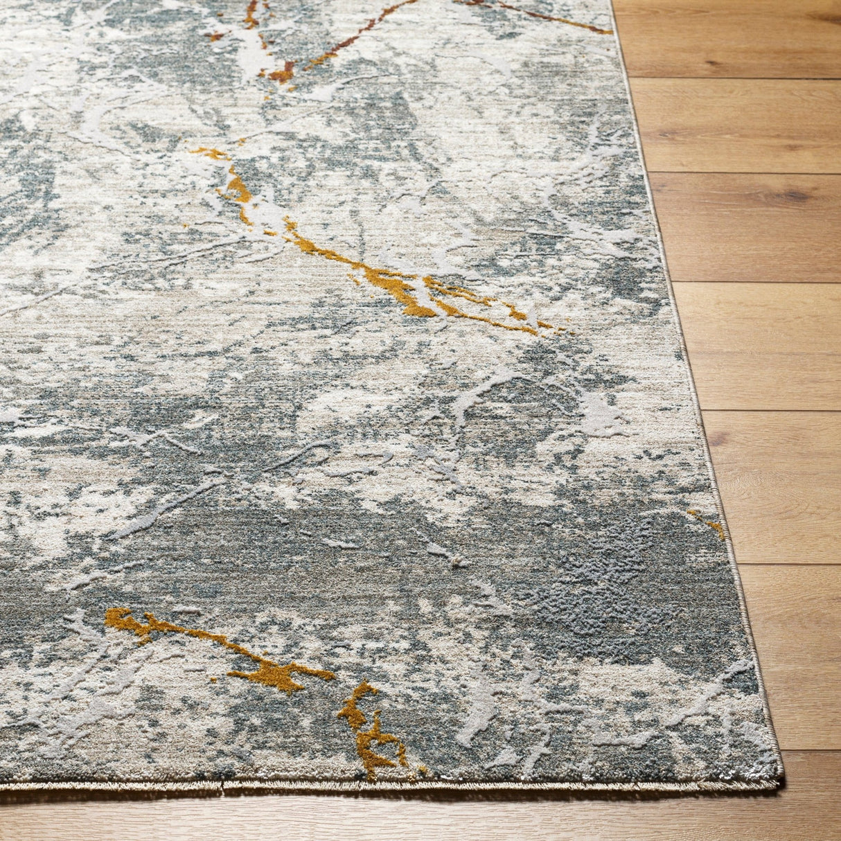 Livabliss Dresden Dre - 2318 Pale Slate, Light Grey, Sterling Grey, Metallic - Silver, Pewter Rug - Livabliss - dre2318 - 23
