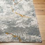 Livabliss Dresden Dre - 2318 Pale Slate, Light Grey, Sterling Grey, Metallic - Silver, Pewter Rug - Livabliss - dre2318 - 23