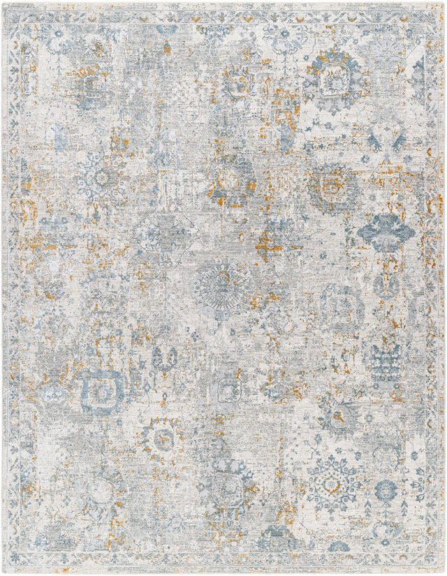 Livabliss Dresden Dre - 2323 Light Grey, Ash, Light Silver, Sterling Grey Rug - Livabliss - dre2323 - 23