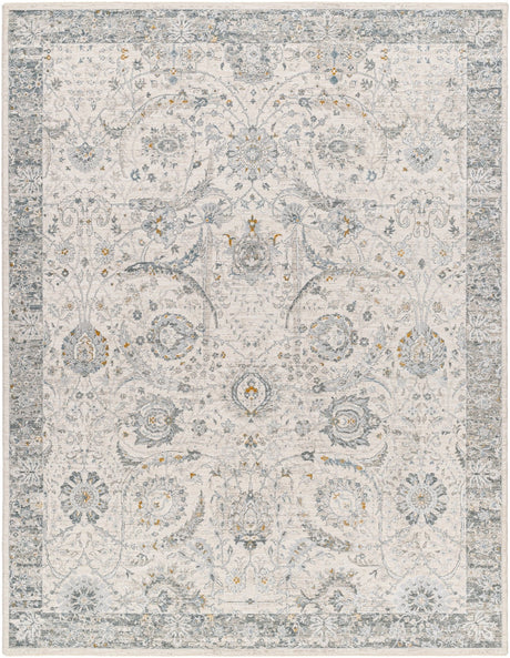 Livabliss Dresden Dre - 2326 Light Grey, Ash, Metallic - Silver, Pewter Rug - Livabliss - dre2326 - 23