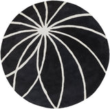 Livabliss Forum fm - 7072 Black / White Rugs - Livabliss - fm7072 - 4rd