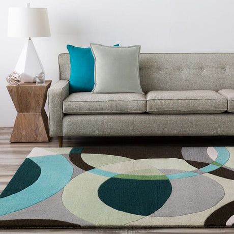 Livabliss Forum Fm - 7157 Dove Gray / Oatmeal / Jet Black Rugs - Livabliss - fm7157 - 23