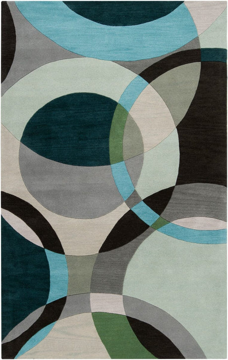 Livabliss Forum Fm - 7157 Dove Gray / Oatmeal / Jet Black Rugs - Livabliss - fm7157 - 23