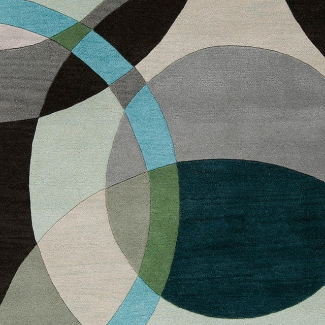 Livabliss Forum Fm - 7157 Dove Gray / Oatmeal / Jet Black Rugs - Livabliss - fm7157 - 23