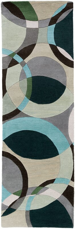 Livabliss Forum Fm - 7157 Dove Gray / Oatmeal / Jet Black Rugs - Livabliss - fm7157 - 268