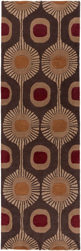 Livabliss Forum Fm - 7170 Dark Chocolate / Tan / Dark Beige Rugs - Livabliss - fm7170 - 268