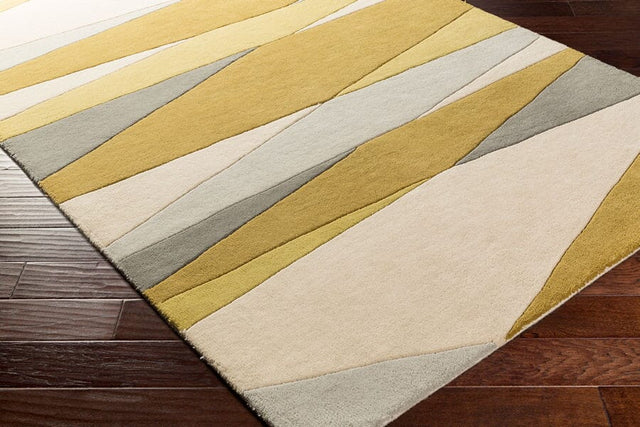 Livabliss Forum Fm - 7203 Olive, Cream, Teal, Lime, Light Gray Rugs - Livabliss - fm7203 - 4rd