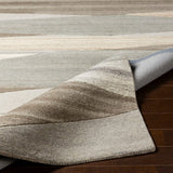Livabliss Forum Fm - 7211 Dark Brown, Charcoal, Taupe, Khaki Rugs - Livabliss - fm7211 - 268